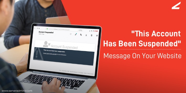 Метод для виправлення'this Account Has Been Suspended' Message On Your Website